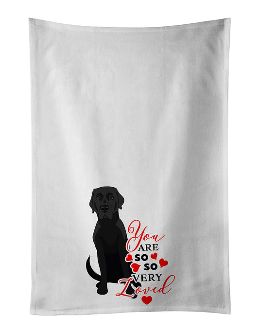 Buy this Labrador Retriever Black #2 so Loved Kitchen Towel Set of 2