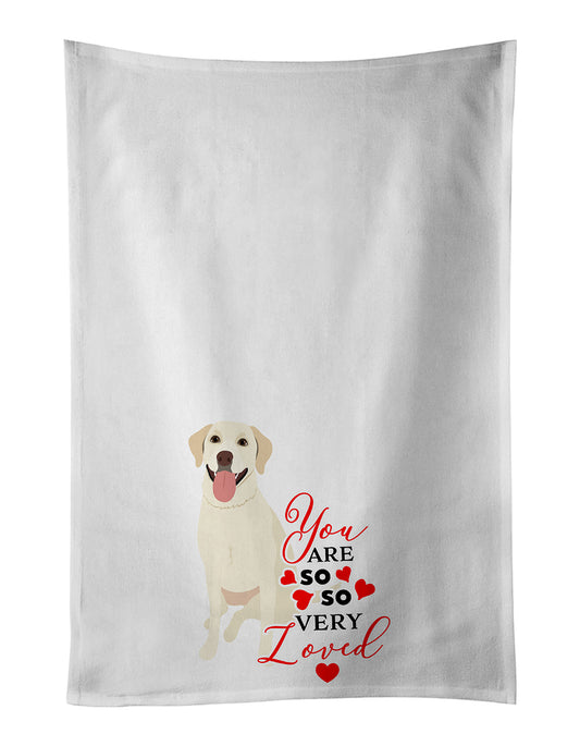 Buy this Labrador Retriever Yellow #1 so Loved Kitchen Towel Set of 2