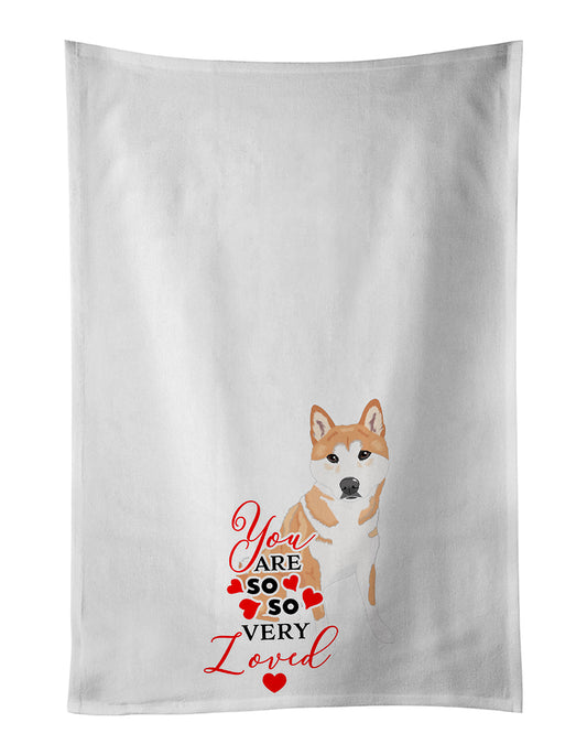 Buy this Shiba Inu Red #2 so Loved Kitchen Towel Set of 2