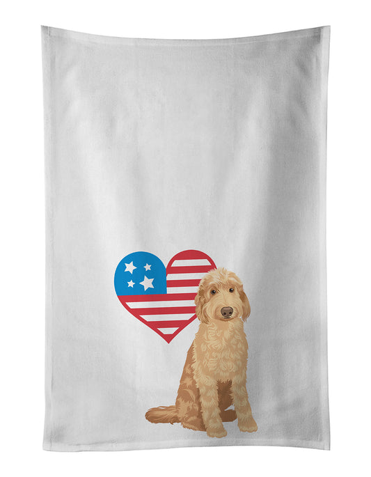 Buy this Doodle Liver #1 Patriotic Kitchen Towel Set of 2