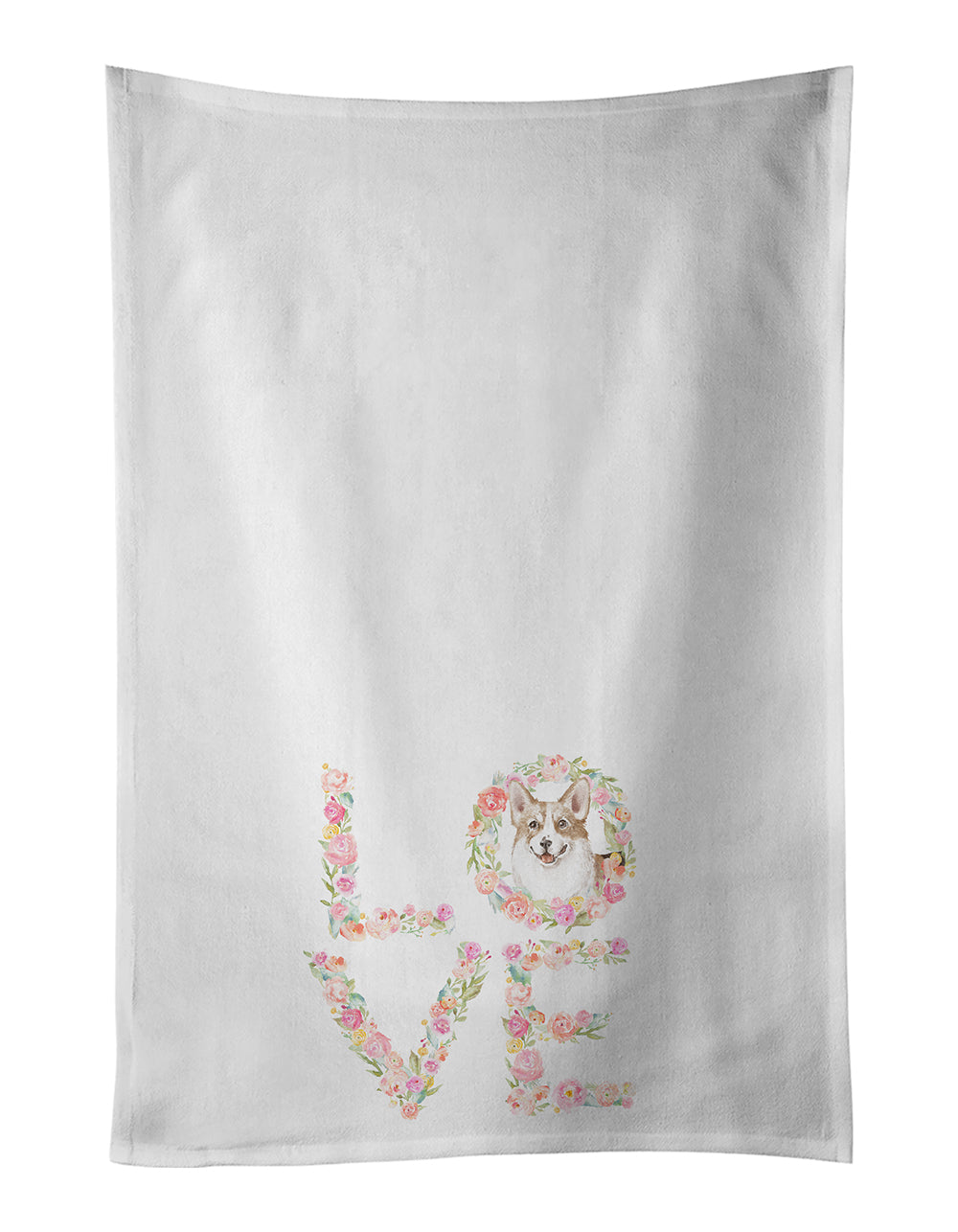 Buy this Corgi LOVE Kitchen Towel Set of 2