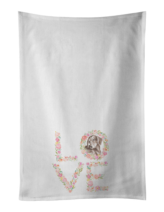 Buy this Dachshund #11 LOVE Kitchen Towel Set of 2