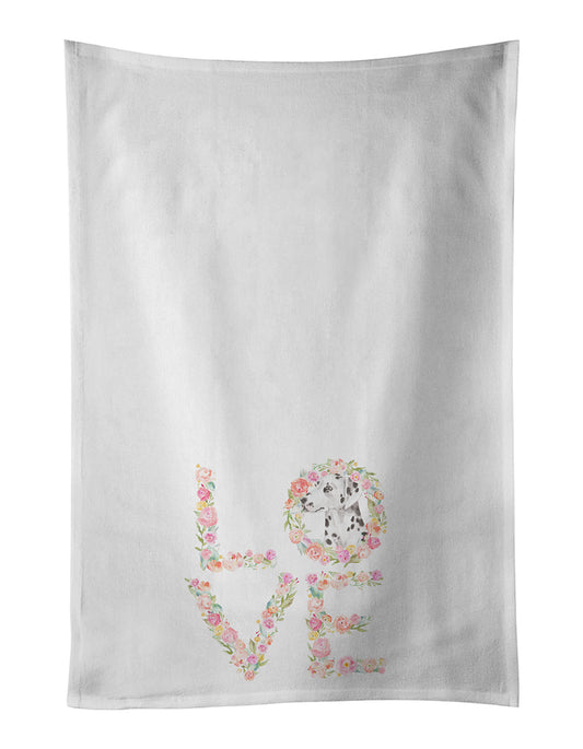 Buy this Dalmatian #5 LOVE Kitchen Towel Set of 2