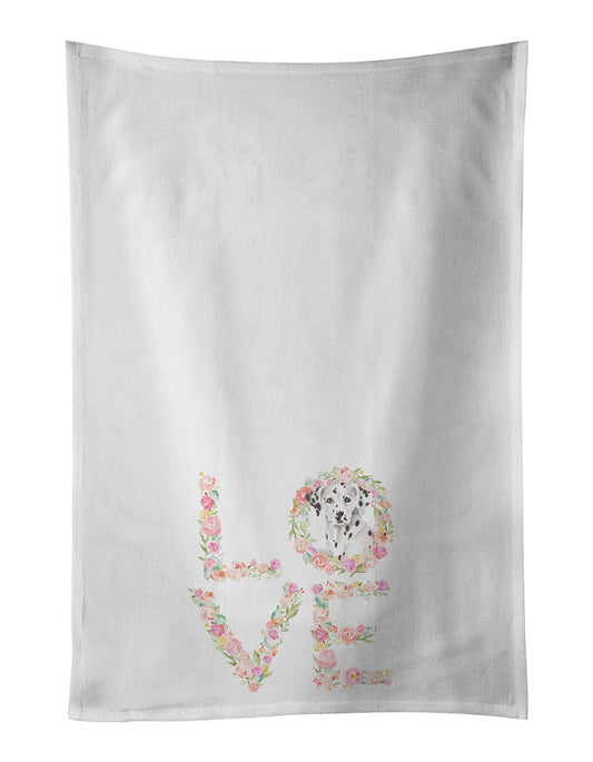 Buy this Dalmatian #6 LOVE Kitchen Towel Set of 2