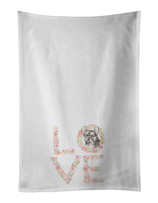 Buy this French Bulldog #6 LOVE Kitchen Towel Set of 2