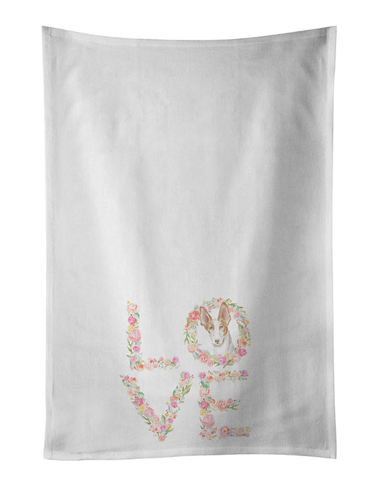 Buy this Ibizan Hound #5 LOVE Kitchen Towel Set of 2