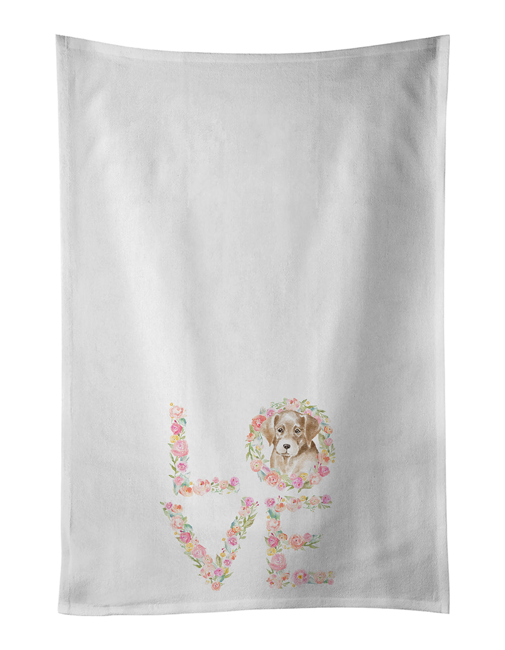 Buy this Labrador Retriever #5 LOVE Kitchen Towel Set of 2