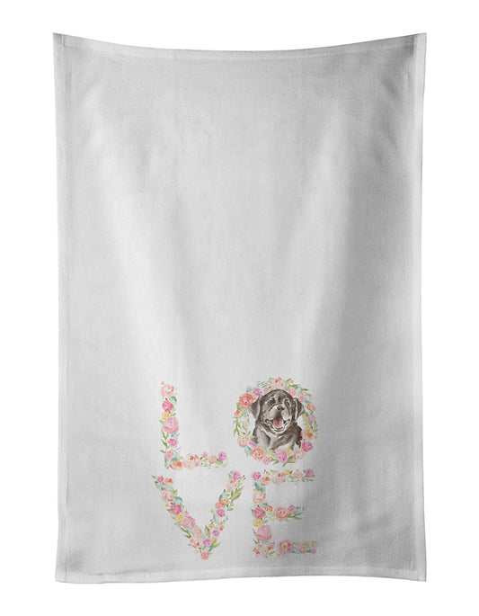 Buy this Labrador Retriever #6 LOVE Kitchen Towel Set of 2