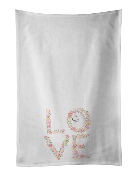 Buy this Samoyed #1 LOVE Kitchen Towel Set of 2