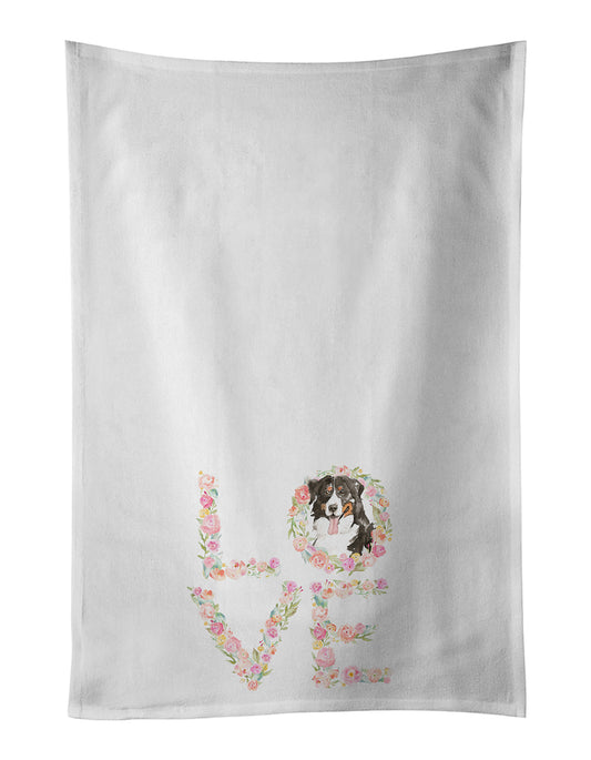 Buy this Bernese Mountain Dog Love Kitchen Towel Set of 2