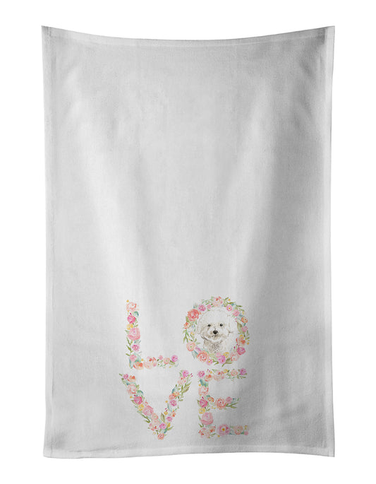 Buy this Bichon Frise #2 Love Kitchen Towel Set of 2