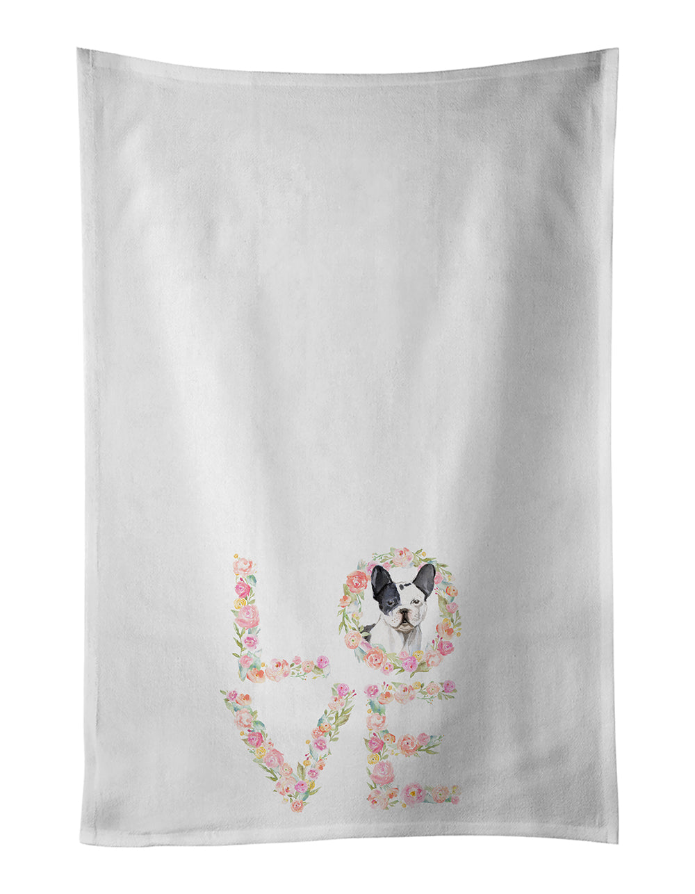 Buy this French Bulldog Love Kitchen Towel Set of 2