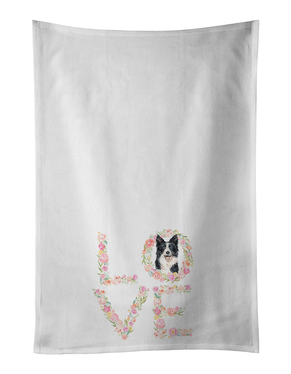 Buy this Border Collie Love Kitchen Towel Set of 2