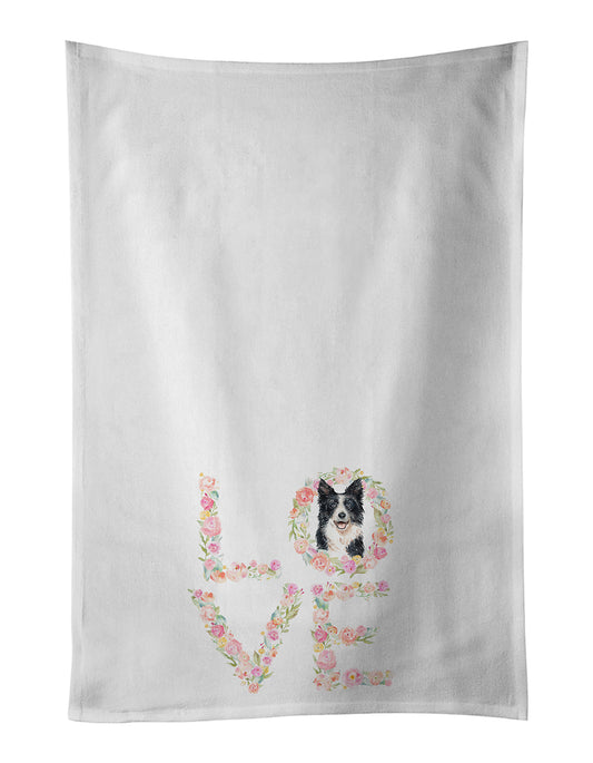 Buy this Border Collie Love Kitchen Towel Set of 2