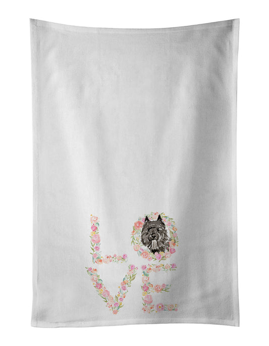 Buy this Bouvier des Flandres Love Kitchen Towel Set of 2