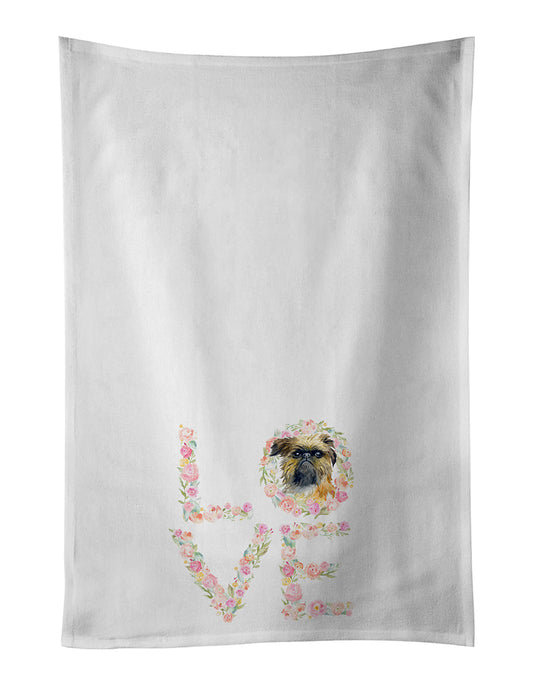 Buy this Brussels Griffon Love Kitchen Towel Set of 2