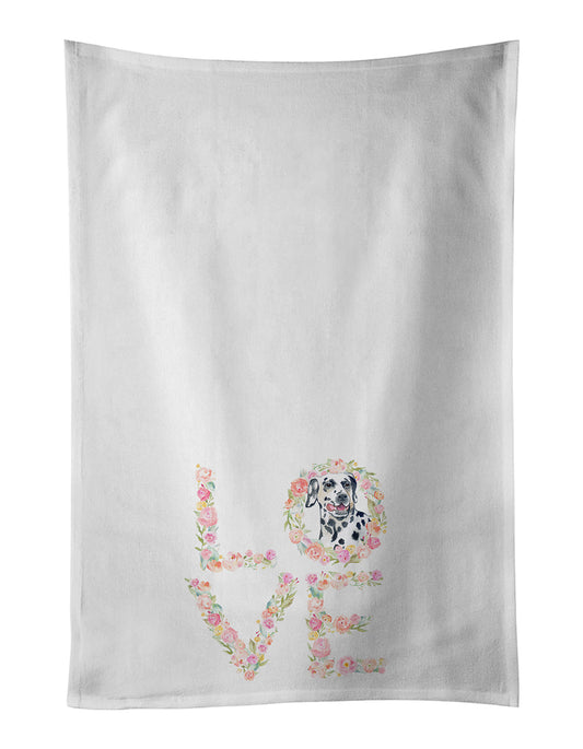 Buy this Dalmatian #2 Love Kitchen Towel Set of 2