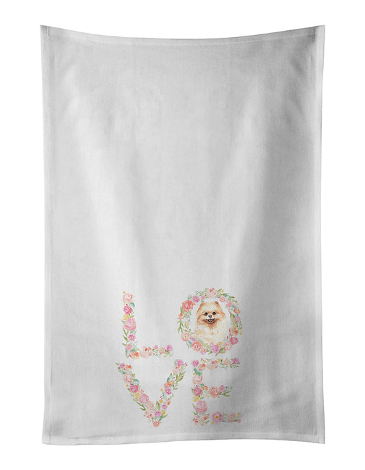 Buy this Pomeranian #2 Love Kitchen Towel Set of 2