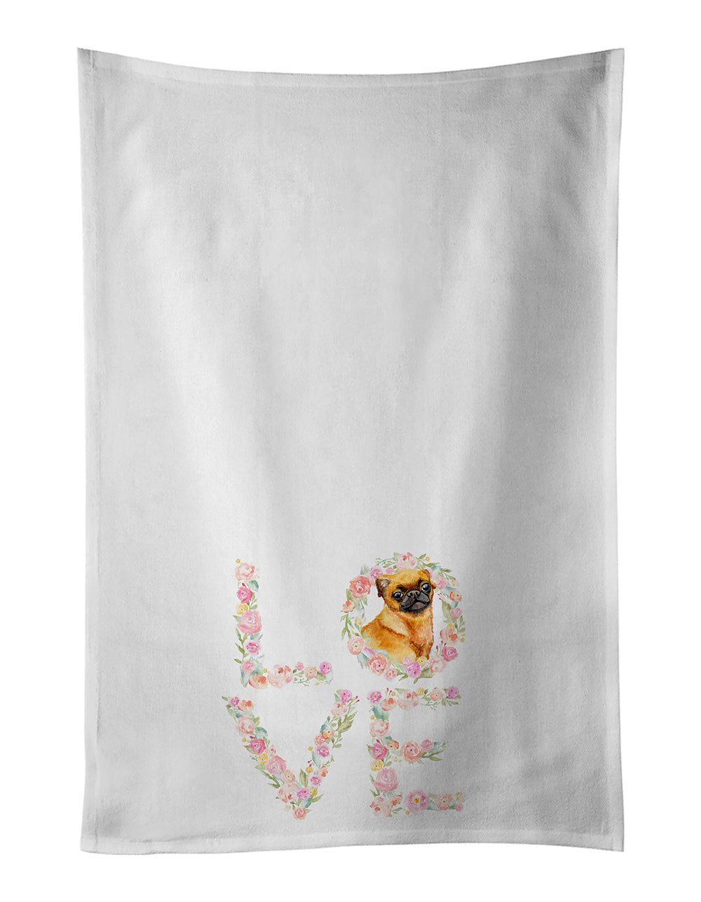 Buy this Small Brabant Griffon Love Kitchen Towel Set of 2