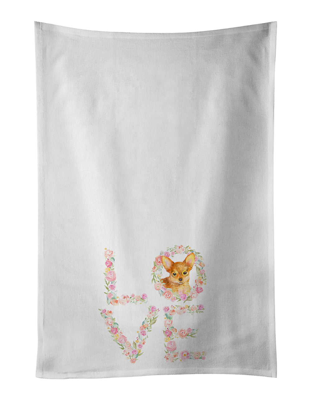 Buy this Toy Terrier Love Kitchen Towel Set of 2