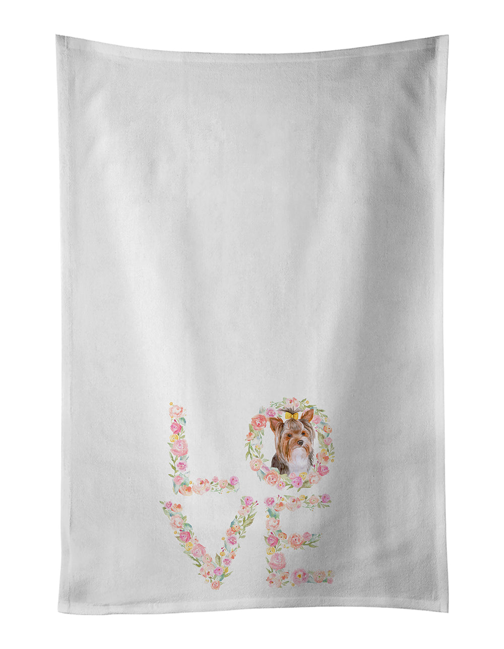 Buy this Yorkshire Terrier Yorkie #2 Love Kitchen Towel Set of 2