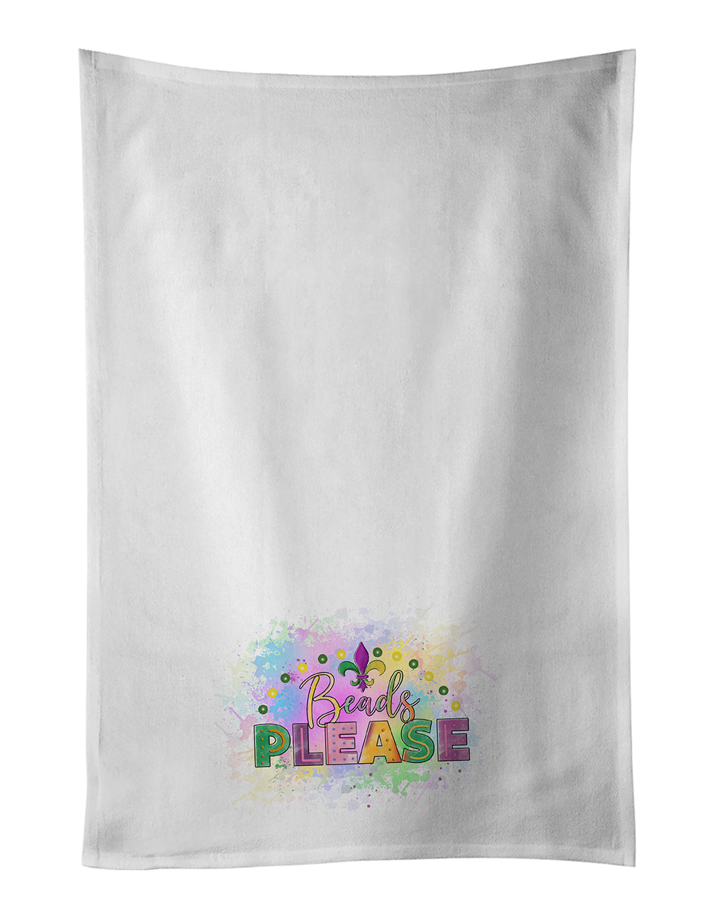 Buy this Beads Please Mardi Gras Kitchen Towel Set of 2