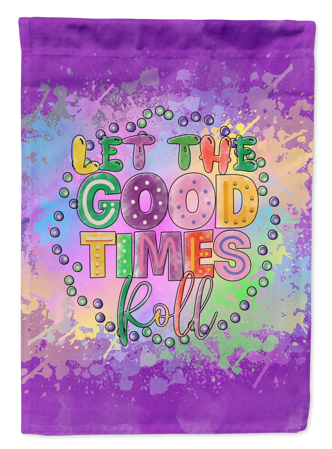 Buy this Let the Good Times Roll Mardi Gras Garden Flag