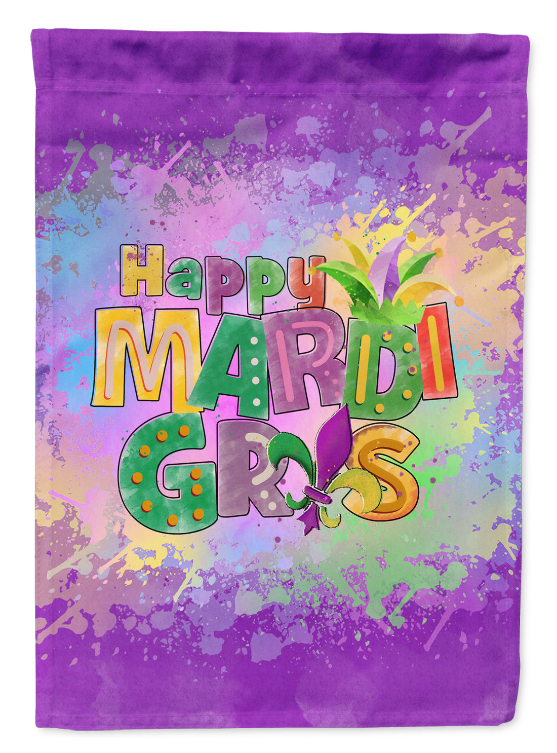 Buy this Happy Mardi Gras Garden Flag