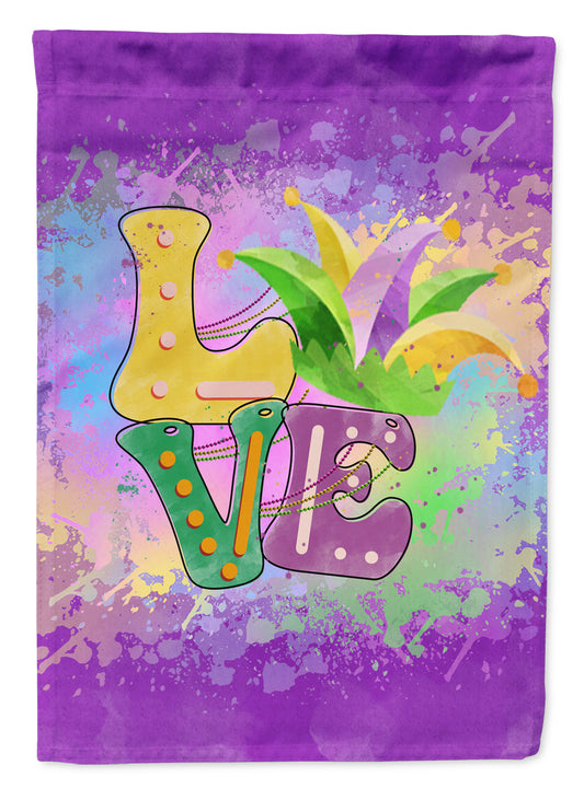 Buy this Love Mardi Gras Garden Flag