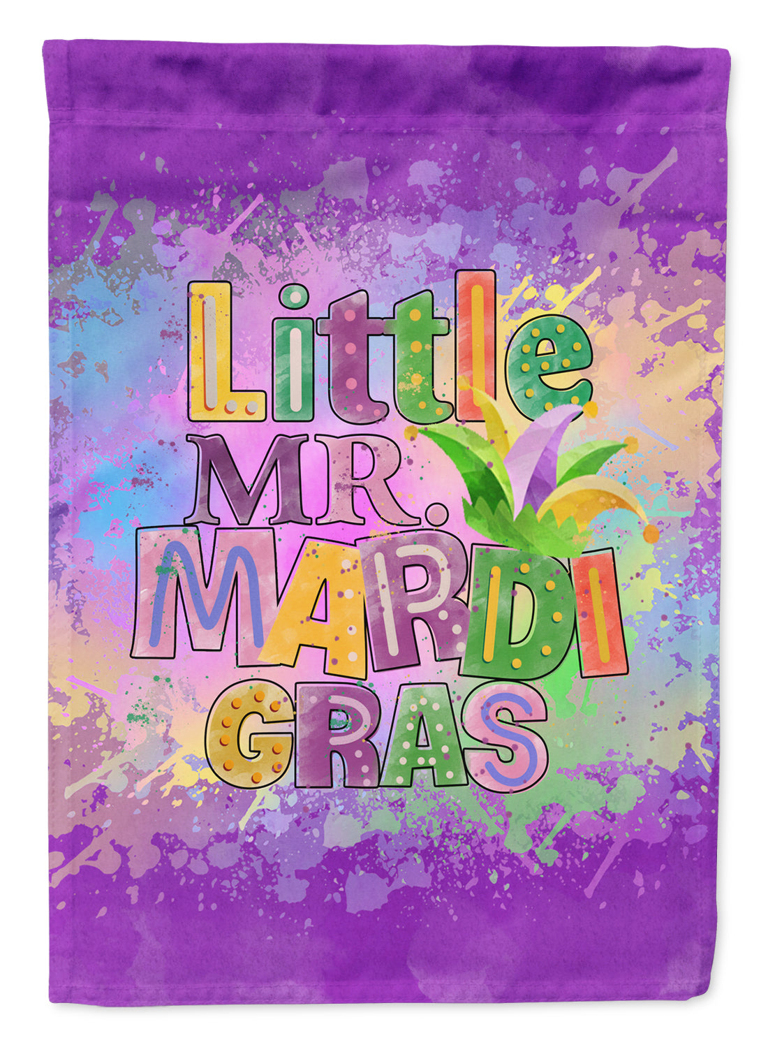 Buy this Little Mr. Mardi Gras Garden Flag