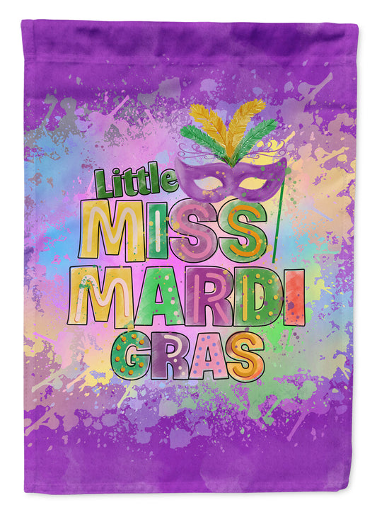 Buy this Little Miss Mardi Gras Garden Flag