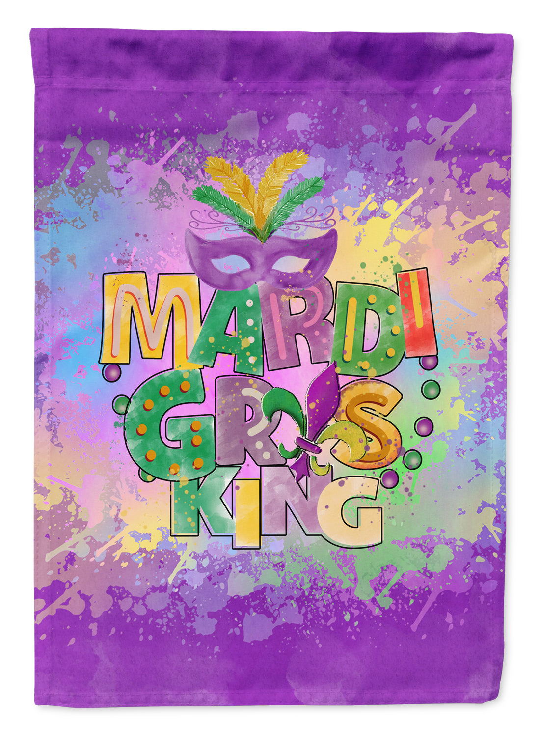 Buy this Mardi Gras King Garden Flag