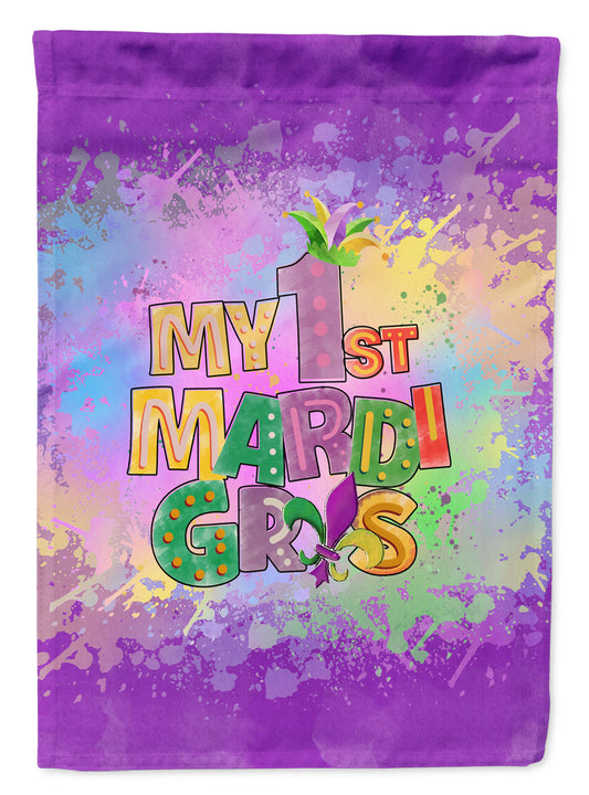 Buy this My 1st Mardi Gras Garden Flag