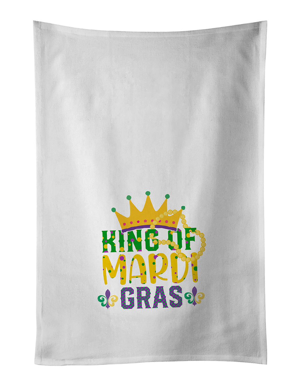 Buy this King of Mardi Gras Kitchen Towel Set of 2