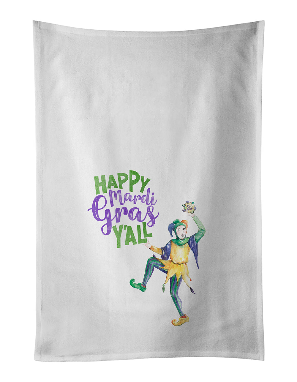 Buy this Happy Mardi Gras Kitchen Towel Set of 2