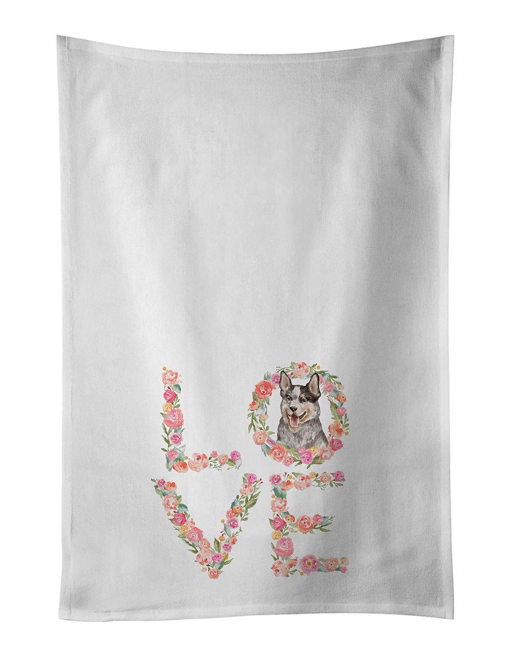 Buy this Australian Cattle Dog #2 Love Kitchen Towel Set of 2