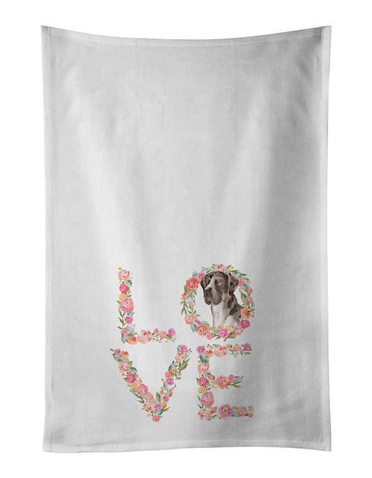 Buy this Black Great Dane Love Kitchen Towel Set of 2