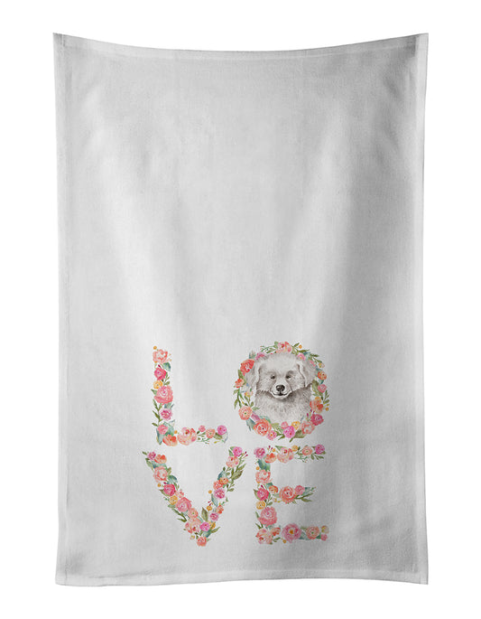 Buy this Great Pyrenees Puppy Love Kitchen Towel Set of 2