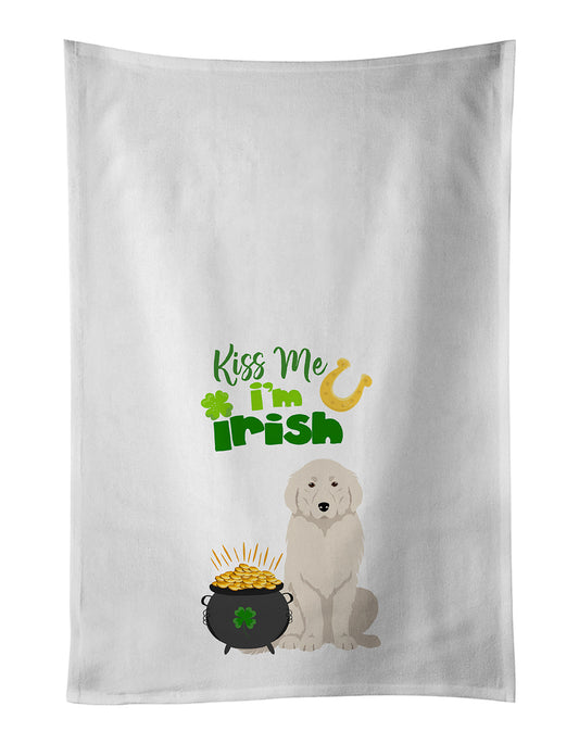 Buy this Great Pyrenees St. Patrick's Day Kitchen Towel Set of 2