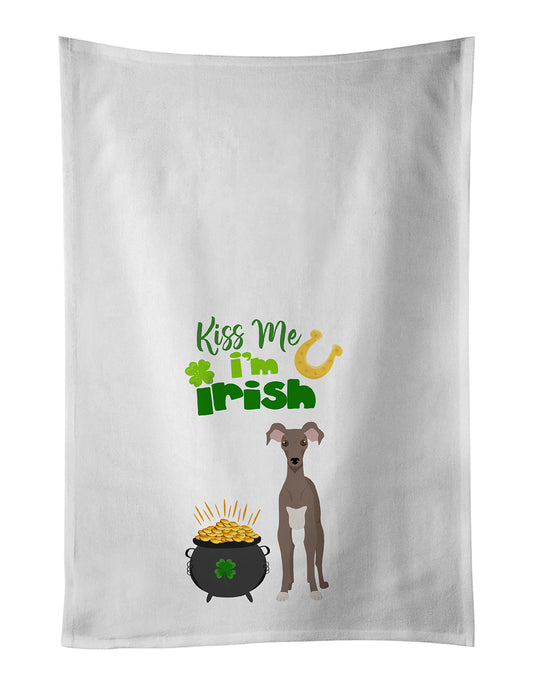 Buy this Fawn Italian Greyhound St. Patrick's Day Kitchen Towel Set of 2