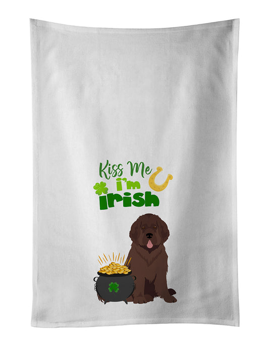 Buy this Brown Newfoundland St. Patrick's Day Kitchen Towel Set of 2