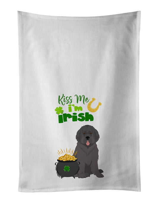 Buy this Grey Newfoundland St. Patrick's Day Kitchen Towel Set of 2