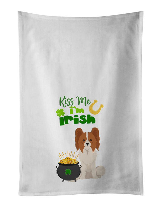 Buy this Red and White Papillon St. Patrick's Day Kitchen Towel Set of 2