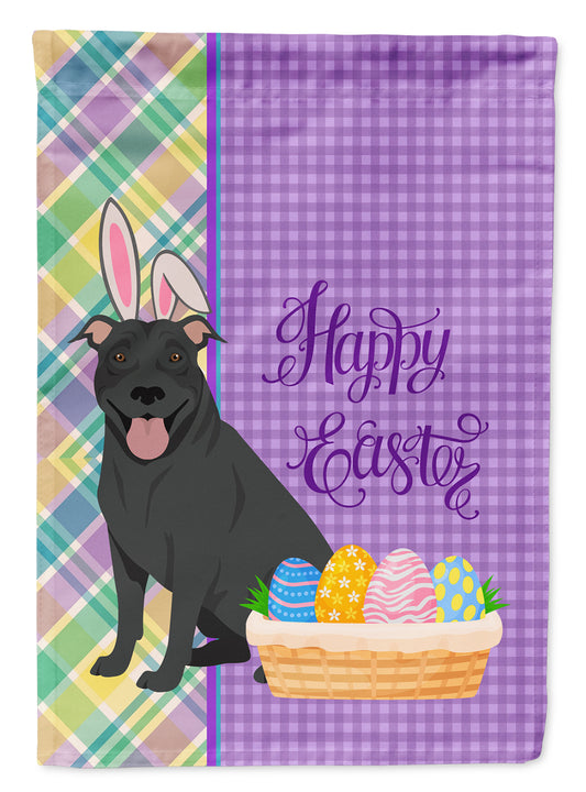 Buy this Black Pit Bull Terrier Easter Garden Flag