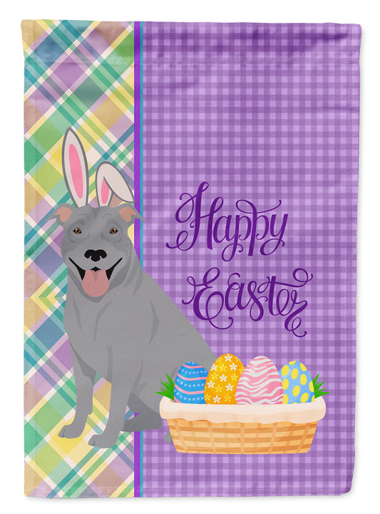 Buy this Blue Pit Bull Terrier Easter Garden Flag