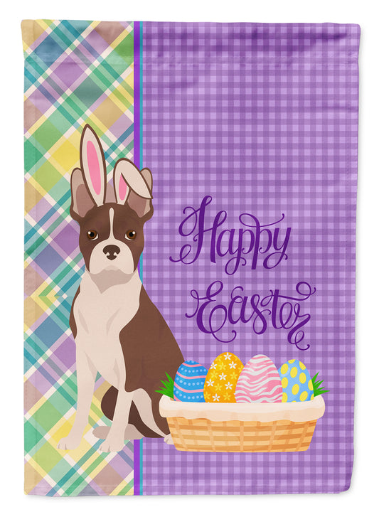 Buy this Red Boston Terrier Easter Garden Flag