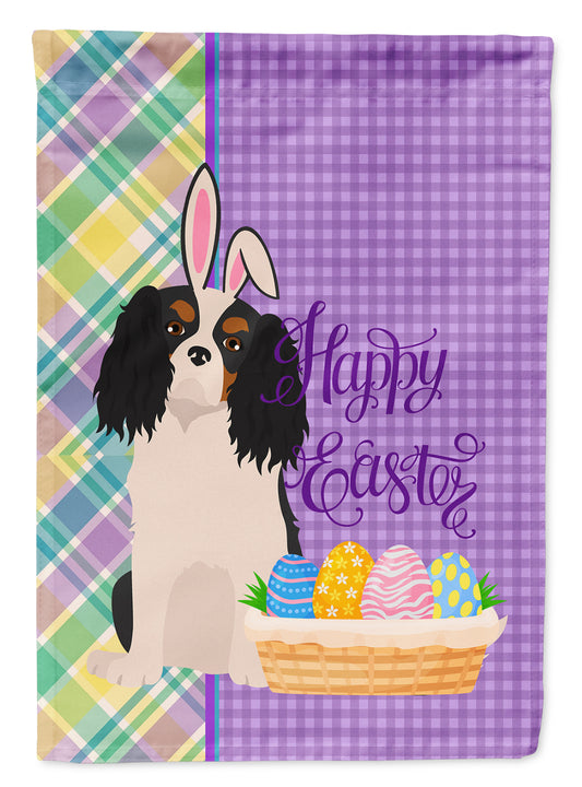 Buy this Tricolor Cavalier Spaniel Easter Garden Flag