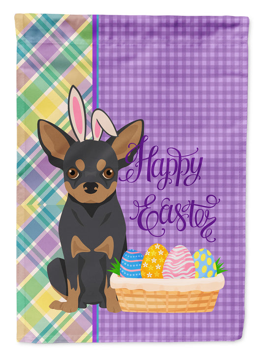 Buy this Black and Tan Chihuahua Easter Garden Flag