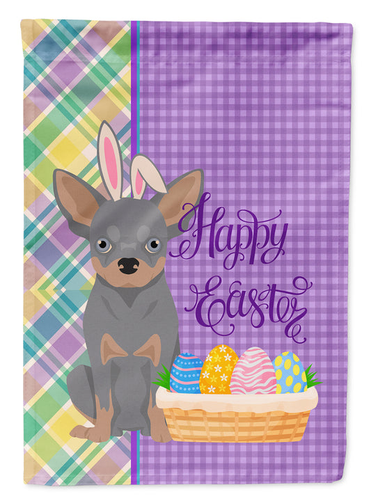 Buy this Blue and Tan Chihuahua Easter Garden Flag