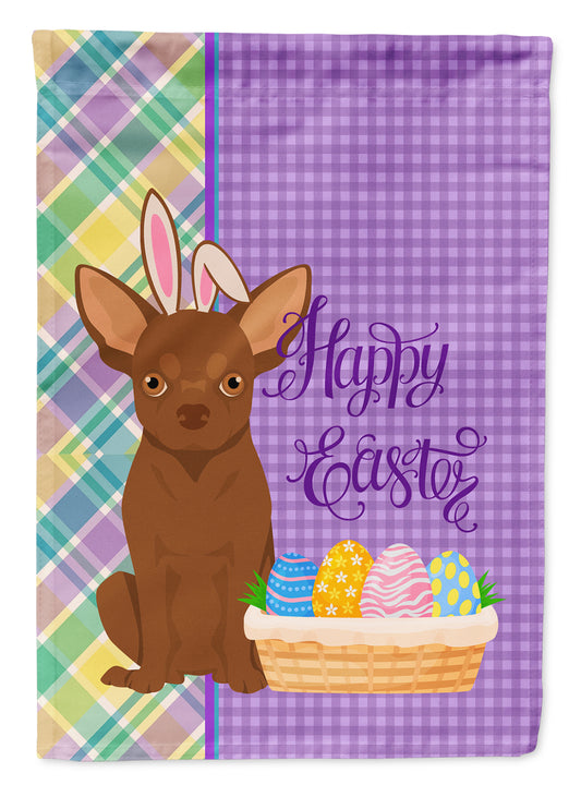 Buy this Chocolate Chihuahua Easter Garden Flag